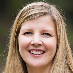 Erin Curshall PCC headshot photo, blonde woman smiling