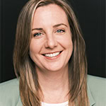 Headshot of Helen Basford, PCC and Chair with the International Coaching Federation. Known for leadership development, coaching strategy, and organizational psychology.