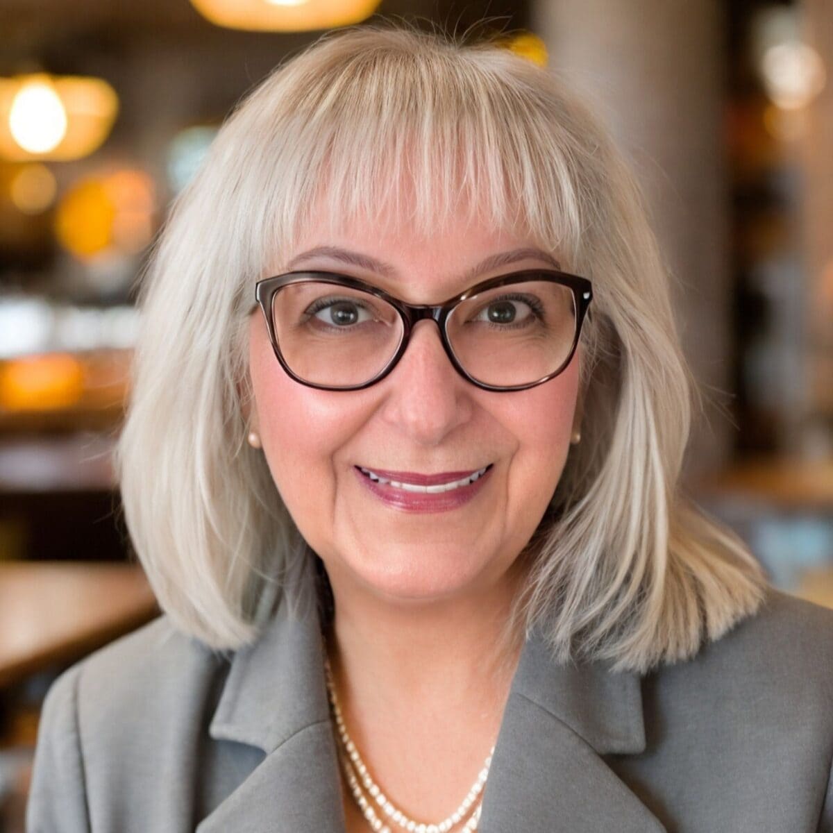 Headshot of Karen Cappello, author and speaker with the International Coaching Federation. Known for business development for coaches.